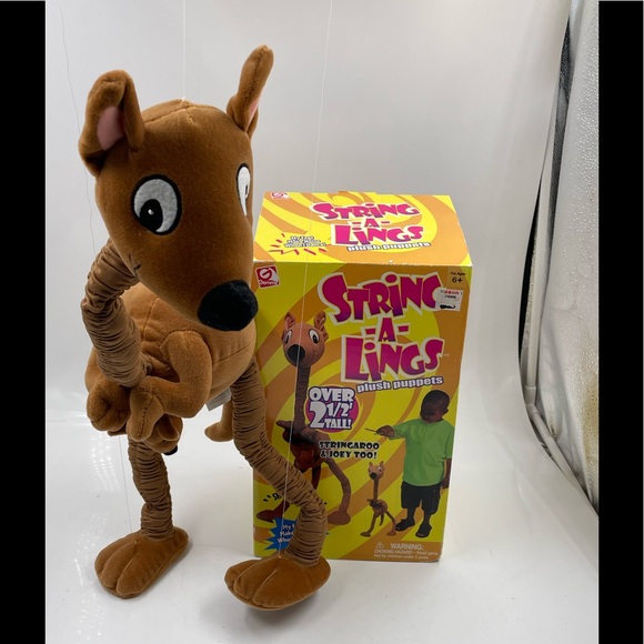 2001 Gemmy stringaroo String-A-Lings Plush Stuffed Animals